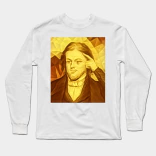 Rufus Wilmot Griswold Golden Portrait | Rufus Wilmot Griswold Artwork 9 Long Sleeve T-Shirt